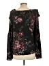 Leith Black Long Sleeve Blouse Size L - photo 2