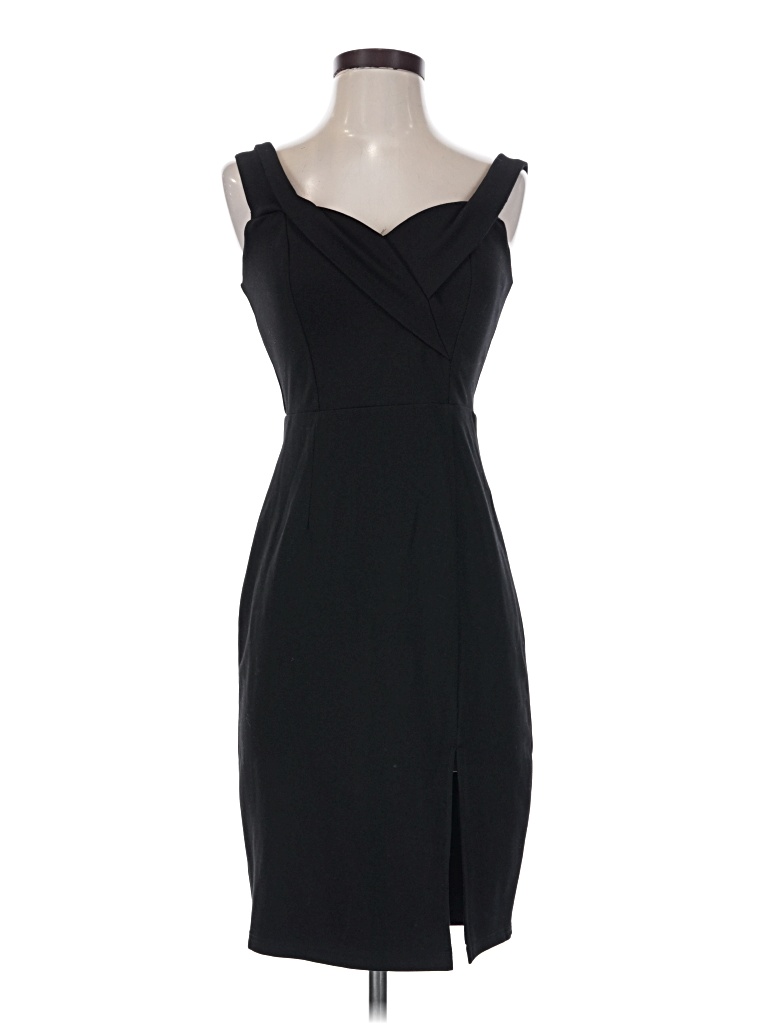 Pre-owned Lulus Cocktail Dress In Black