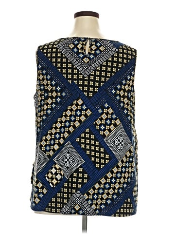 Roz & Ali Sleeveless Blouse (view 2)