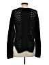 Trouve 100% Acrylic Black Pullover Sweater Size S - photo 2