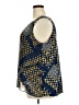Roz & Ali 100% Polyester Blue Sleeveless Blouse Size 3X - photo 5