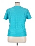 Sag Harbor Teal Short Sleeve Top Size XL - photo 2