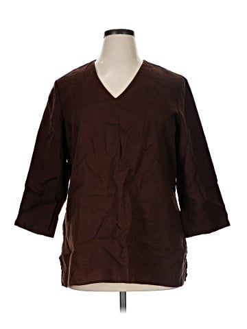 Jones New York Signature 3/4 Sleeve Blouse (view 1)