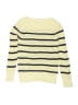 Crewcuts 100% Cotton Stripes Yellow Pullover Sweater Size 8 - photo 1