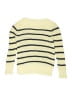 Crewcuts 100% Cotton Stripes Yellow Pullover Sweater Size 8 - photo 2