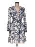 Max Studio Paisley Blue Casual Dress Size M - photo 1