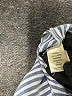 Max Studio Stripes Blue Casual Dress Size L - photo 8