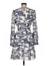 Max Studio Paisley Blue Casual Dress Size M - photo 2