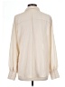 Be Cool 100% Polyester Ivory Long Sleeve Blouse Size L - photo 2