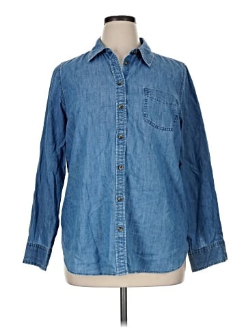 Talbots Long Sleeve Button-Down Shirt (view 1)