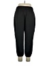 Express 100% Polyester Solid Black Active Pants Size 8 Petite - photo 2