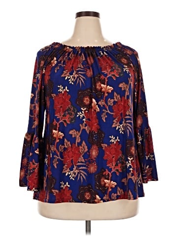 ACE Fashion 3/4 Sleeve Blouse (view 1)