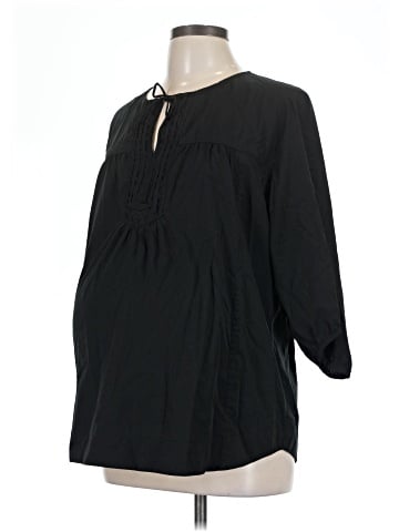 Motherhood 3/4 Sleeve Blouse (view 1)