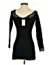 Edikted Black 3/4 Sleeve Top Size S - photo 2
