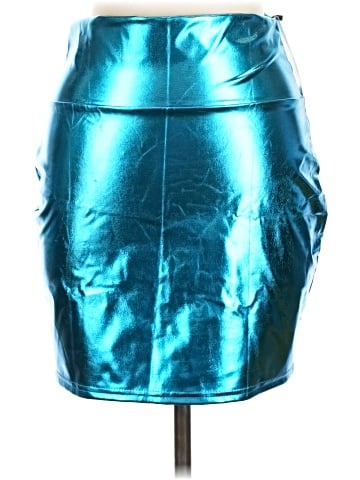Urban Coco Faux Leather Skirt (view 1)