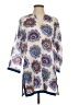 Roberta Roller Rabbit 100% Cotton Blue 3/4 Sleeve Blouse Size S - photo 1