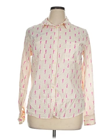 Merona Long Sleeve Blouse (view 1)