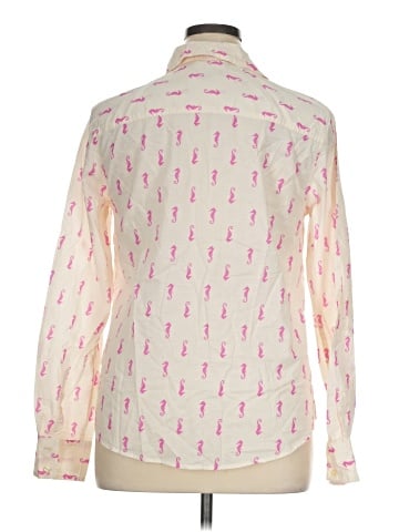 Merona Long Sleeve Blouse (view 2)