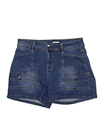 Bleu Denim Shorts (view 1)