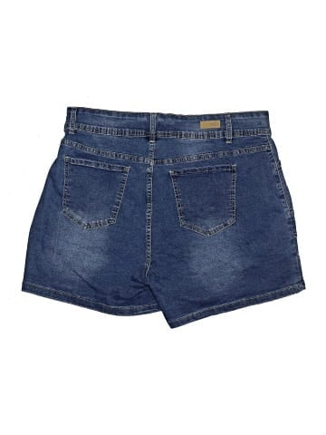 Bleu Denim Shorts (view 2)