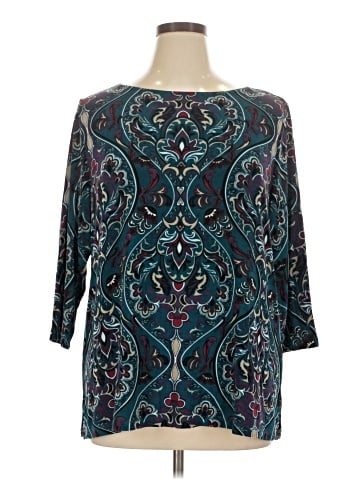 Travelers by Chico's 3/4 Sleeve Top (view 1)
