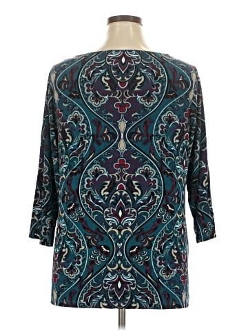 Travelers by Chico's 3/4 Sleeve Top (view 2)