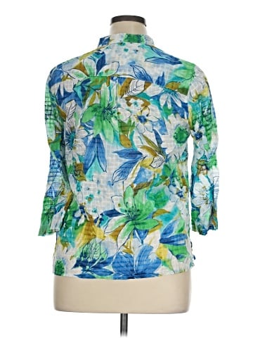 Alfred Dunner 3/4 Sleeve Blouse (view 2)