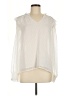 Laundry by Shelli Segal 100% Polyester Ivory Sleeveless Blouse Size M - photo 1