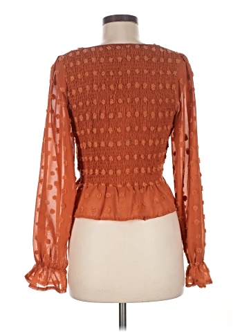 She + Sky Long Sleeve Blouse (view 2)