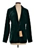 Halogen 100% Polyester Solid Green Blazer Size S - photo 1
