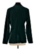 Halogen 100% Polyester Solid Green Blazer Size S - photo 2