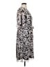 Blair 100% Polyester Paisley Gray Casual Dress Size 16 (petite) - photo 4