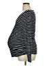 Isabel Maternity Black Long Sleeve Henley Size XL Maternity - photo 5