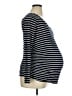 Isabel Maternity Black Long Sleeve Henley Size XL Maternity - photo 4