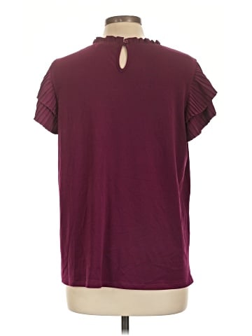 Adrianna Papell Short Sleeve Blouse (view 2)