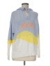 Lou & Grey Color Block Blue Pullover Sweater Size M - photo 1