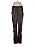 Gap 100% Polyester Brown Faux Leather Pants Size 32 waist (tall) - photo 1