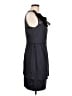 Taylor Solid Black Cocktail Dress Size 10 - photo 4