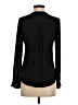 G by GUESS 100% Polyester Black Long Sleeve Blouse Size XS - photo 2