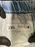 Zara Blue Jeans Size S - photo 7