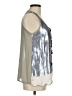Jessica Simpson 100% Polyester Silver Sleeveless Blouse Size M - photo 4