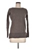 Cynthia Rowley TJX 100% Merino Wool Gray Tan Wool Pullover Sweater Size M - photo 1
