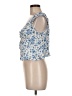 No Boundaries 100% Rayon Blue Sleeveless Blouse Size M - photo 5