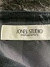 Jones Studio 100% Polyester Solid Black Formal Skirt Size 10 - photo 4
