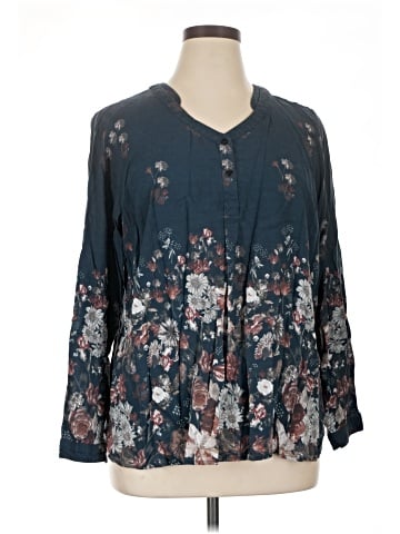 Tolani Long Sleeve Blouse (view 1)