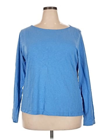 J.Crew Factory Store 3/4 Sleeve T-Shirt (view 1)
