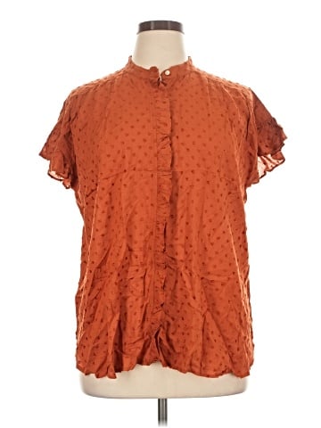 Ann Taylor LOFT Short Sleeve Blouse (view 1)