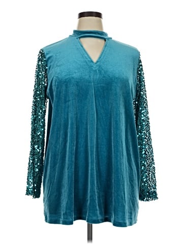 Roaman's Long Sleeve Blouse (view 1)