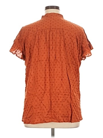Ann Taylor LOFT Short Sleeve Blouse (view 2)