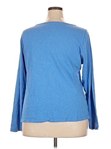 J.Crew Factory Store 3/4 Sleeve T-Shirt (view 2)